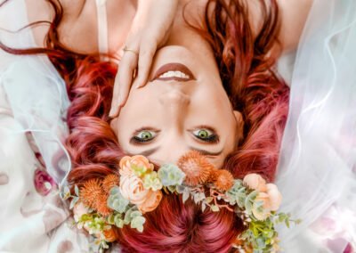 poplar bluff missouri high end fashion portrait: pretty bride
