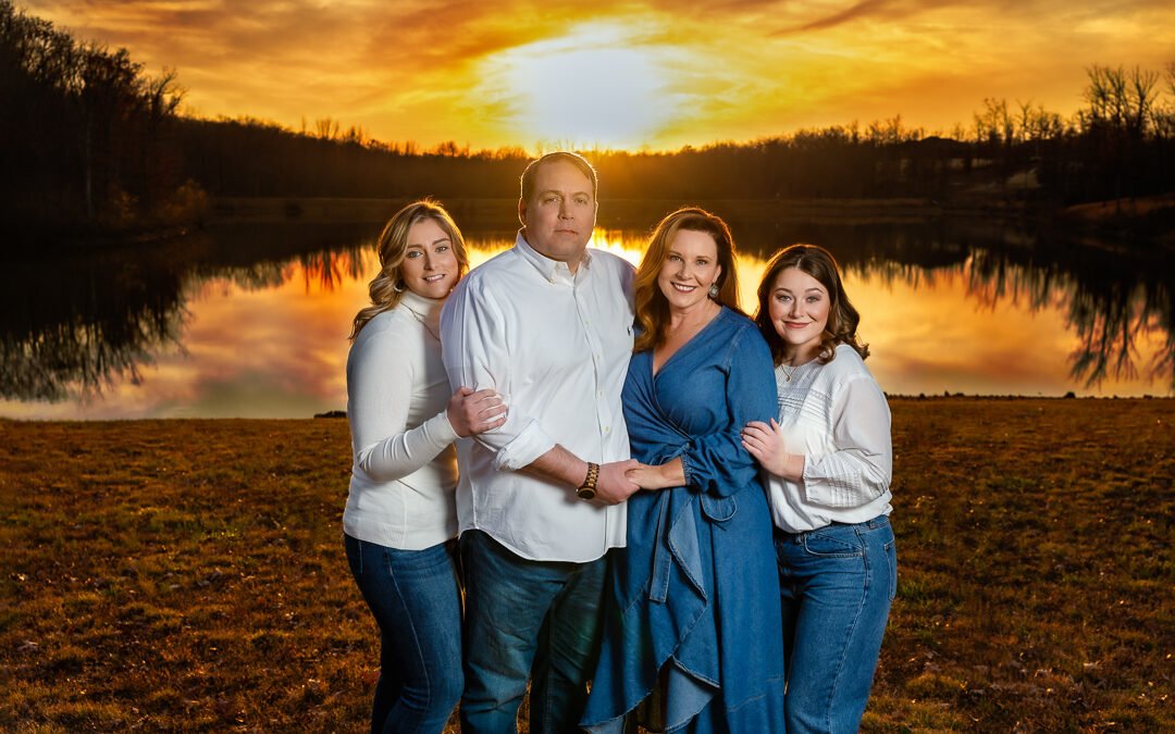 Sunset Family Photo