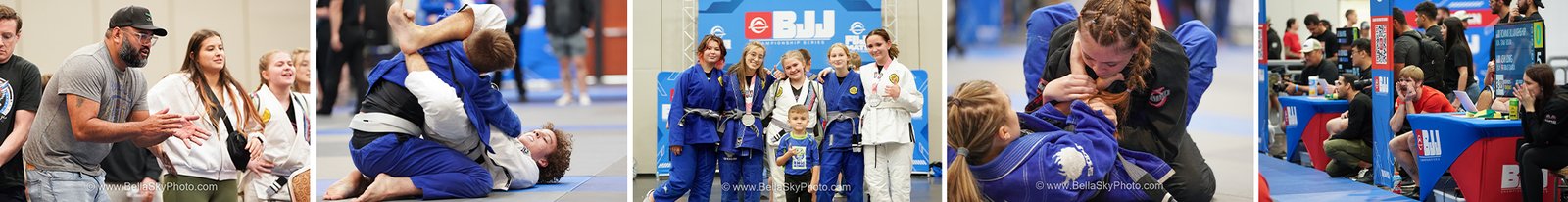 jiu jitsu tournament photo collage